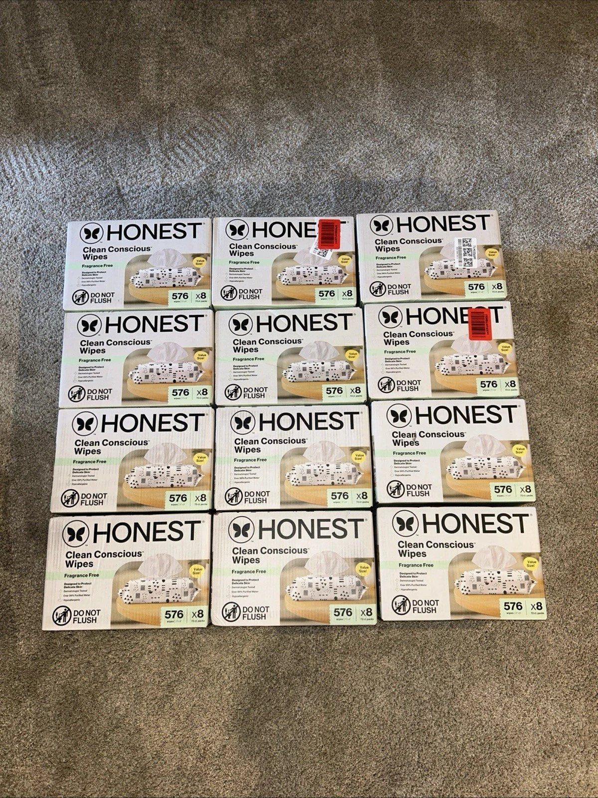 The Honest Company Clean Conscious Multi-Use Wipes Hypoallergenic 576 Count
Opens in a new window or