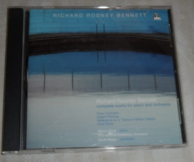 Richard Rodney Bennett - Piano 3 Piano and Orchestra CD Martin Jones