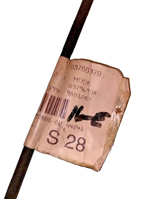 1984-1995 НОВЫЙ ПОДЛИННЫЙ СТОЯНОЧНЫЙ ТОРМОЗ МЕЖКАБЕЛЬ КРЮК, НОМЕР ДЕТАЛИ 3766379 - Изображение 2 из 4