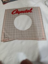 Gray/red capitol 7 IN COMPANY SLEEVE