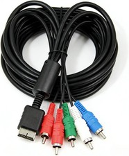 RHINORO 6FT Component YPbPr AV Video Cable for Sony PS2 PS3 PlayStation