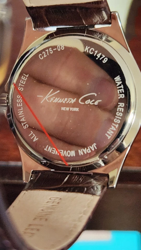 Kenneth Cole New York KC1479 Quartz Analog All Stainless Steel Men' Watch - Image 3 of 4