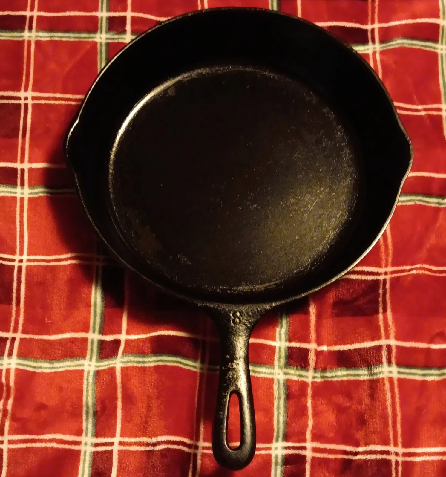 Cast Iron Skillet Frying Pan Marked Made in USA Cast Iron Skillet Pan