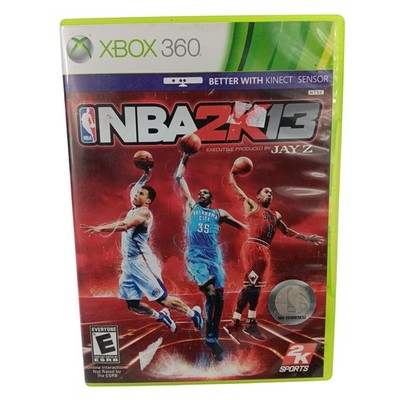 NBA 2K13 Xbox 360 Video Game Basketball Better With Kinect Jay Z Sports