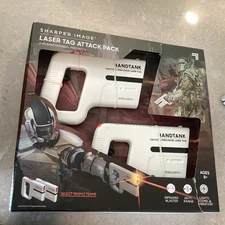 Sharper Image Laser Tag Attack Pack 2-Player Tactical Precision NEW🔥🔥🔥🔥