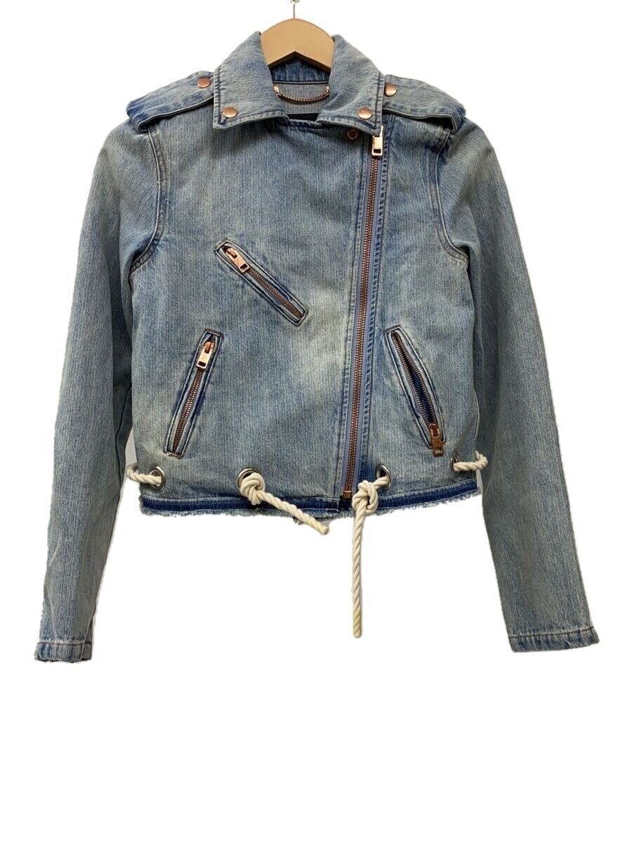 Diesel Double Riders Jacket/Xs/Cotton/Blu/Plain 51801