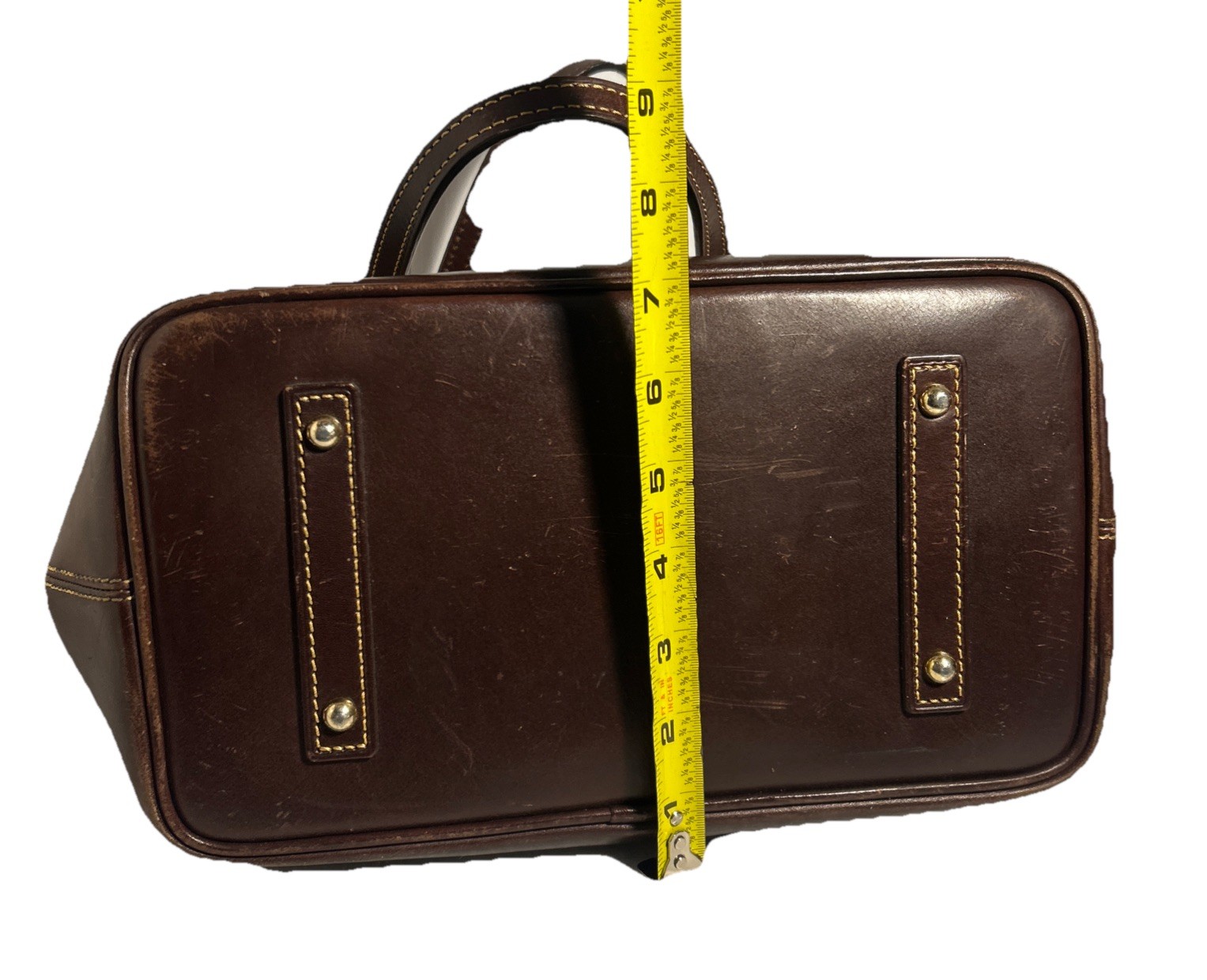 Dooney & Bourke Leather & Python Snakeskin Style … - image 12