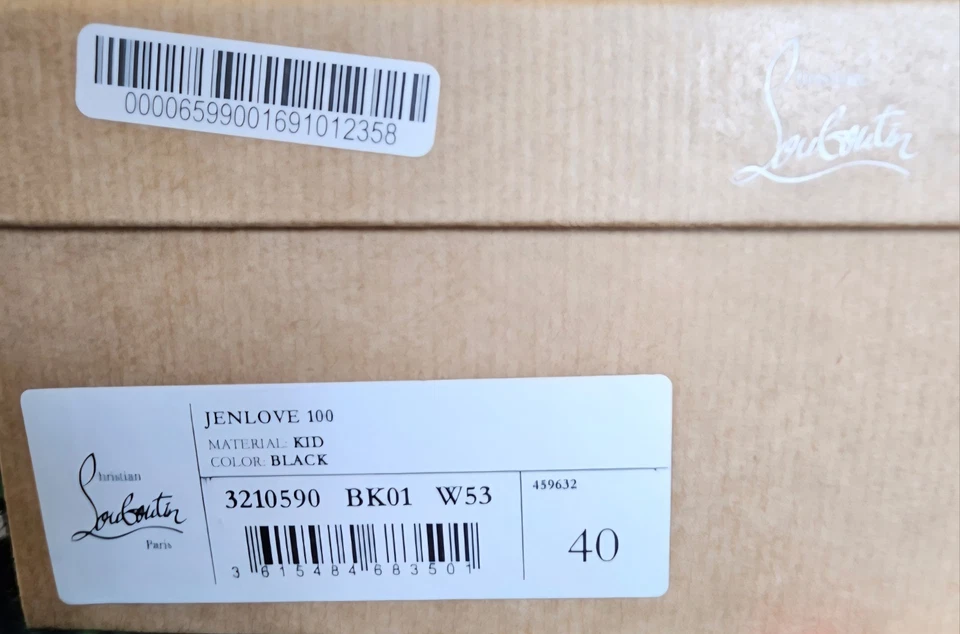 Christian Louboutin - Jenlove 100 mm Strap Pumps - Kid leather - Black - Image 2 of 4