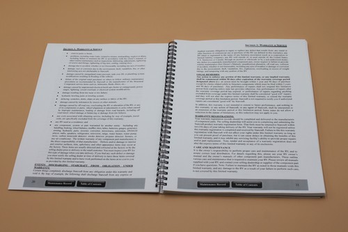 Starcraft 2019 Autunno Ridge istruzioni manuale proprietario viaggio manuale manuale guida utente - Foto 4 di 10