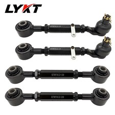 Lykt 4pcs Rear Adjustable Cambertoe Control Arms Kit For Acura Mdx 2007-2008 Lykt 4pcs Rear Adjustable Cambertoe Control Arms Kit For Acura Mdx 2007-2008