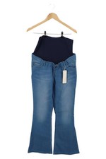 ESPRIT MATERNITY pantaloni premaman donna jeans bootcut taglia 36 blu casual
