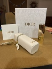 Estuche para lápiz labial Dior Beauty con tamaño completo Rouge Dior 999 edición limitada