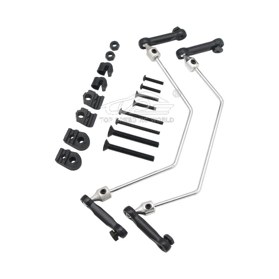 FLMLF Ausgleichsrahmen Kit für 1/5 RC CAR Hpi RV KM Rofun Baja 5b 5t 5sc Teil  - Bild 4 von 4