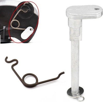 Fuel Door Hinge Pin with Gas Door Spring for 2015-2020 F150 Loose Gas Cap Perman
