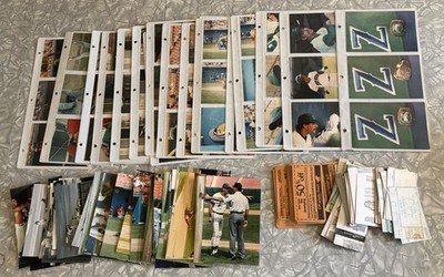 1988-1990 DENVER ZEPHYRS AAA BASEBALL TEAM LOT 130+ PHOTOS TICKET STUBS SCHEDULE