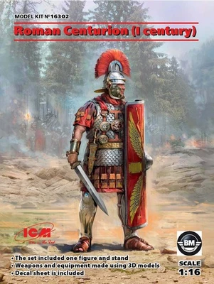 ICM Roman Römischer Centurion (I century) 1:16 Figur Bausatz Art. 16302