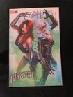 BLACK CAT #7 SIGNED GREG HORN EXCLUSIVE VENOM COA 1
