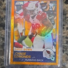 Panini 2019 Score First Down Chase Edmonds #292 /10 Arizona Cardinals Football