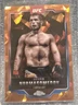 2025 Topps UFC Chrome Sapphire Khabib Nurmagomedov Refractor Orange 12/25