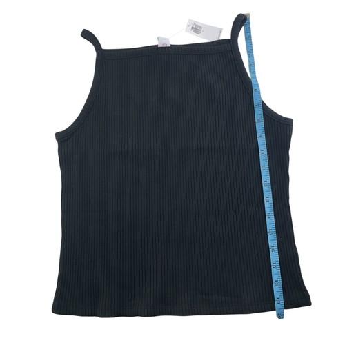 Old Navy Ribbed Tanks Black and White Womens Size Large - Picture 3 of 4