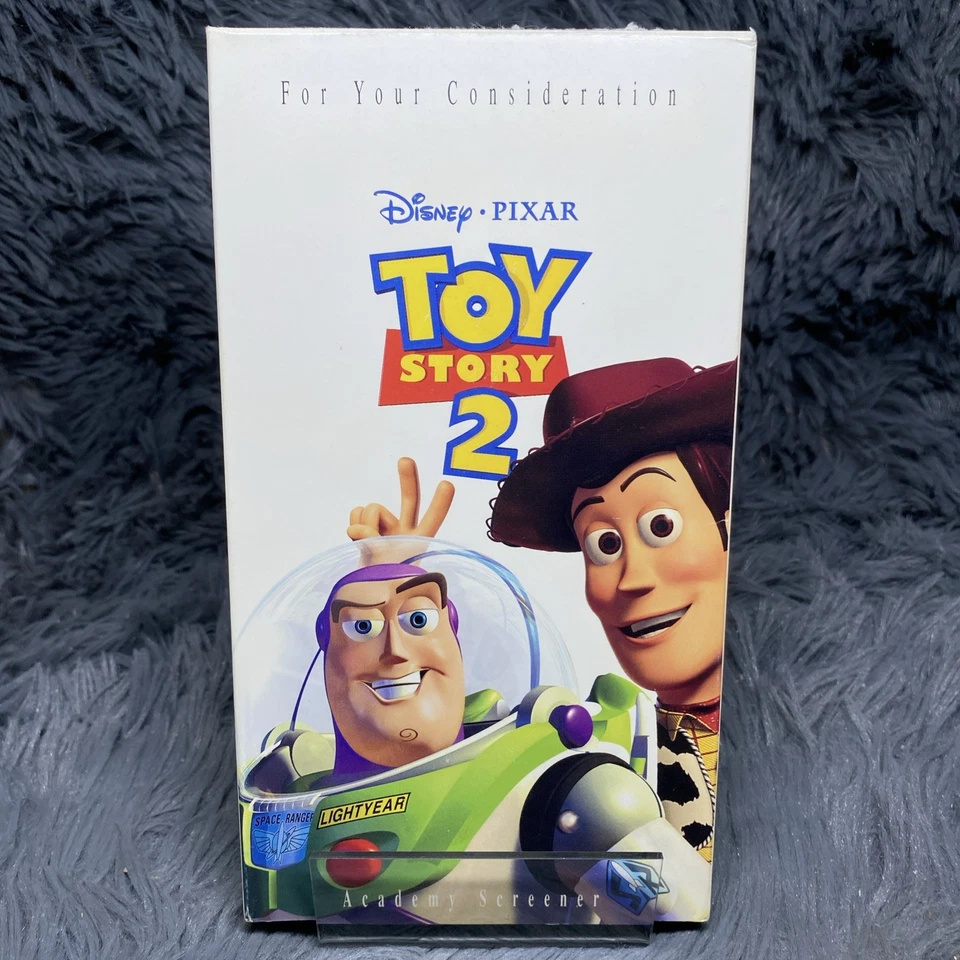 Toy Story 2 VHS Tape 1999 Academy Screener Animation FYC Promo RARE Release Film - Image 2 of 4