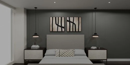 Quoizel QP6171 Lionel 15"W Pendant - Black - Picture 4 of 4