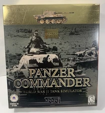 RARE Panzer Commander (PC, 1998) SSi Big Box CIB - FAST SHIPPING!