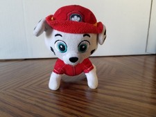 Paw Patrol Marshall 4.5 Mini Plush Stuffed Animal Nickelodeon Spinmaster Red