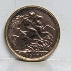 1917 Sovereign Coin RESTRIKE George V British NOT GOLD  #291