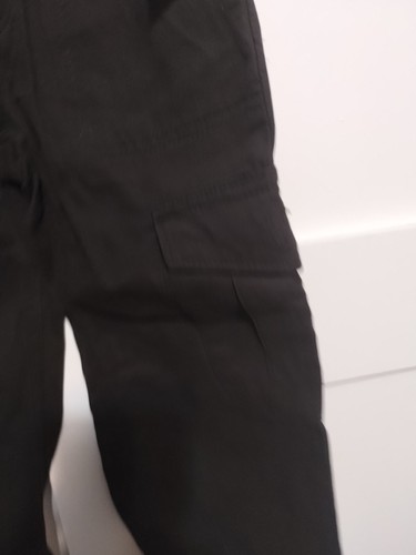 Basic Edition Boys Pants X-Small Size 4-5 Tech Jogger Black Vintage Kmart - Picture 4 of 8