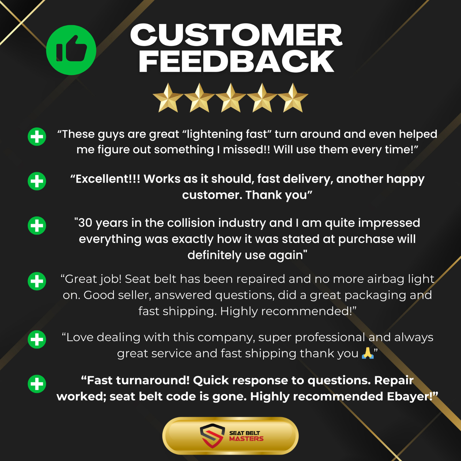 For Acura NSX Seat Belt Rebuild Service - Compatible With Acura NSX ⭐⭐⭐⭐⭐