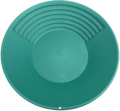 Goldwaschpfanne - 'PROLINE'  The Professional  Pan 14''  35 cm grün  aus USA