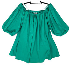 Mini abito Mare x Anthropologie manica a sbuffo spalle scoperte taglia media