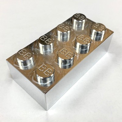 Billet Aluminum Blocks 2X4 (3X the size 