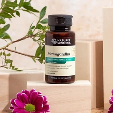 Ashwagandha/Brain Support/Nervous System, Less Stress, Nature’s Sunshine