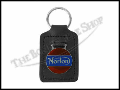 NORTON LOGO KEY FOB KEYCHAIN COMMANDO ATLAS DOMINATOR MANX PN# TBS-04-5018