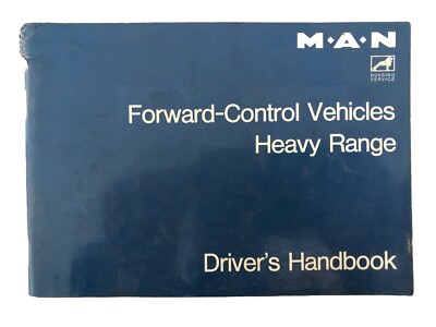 M.A.N Man Drivers Handbook Forward Control Vehicles Lubrication Chart & Wiring