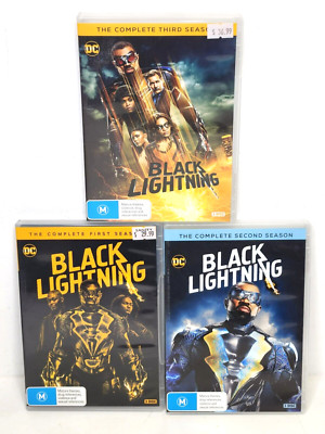 Black Lightning Complete Season 1-3 One Two Three DVD DC Superhero Drama Reg 4