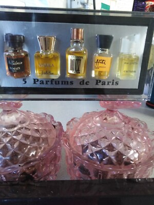 12928 5 Parfums de Paris セット Vintage Rare 5 Parfums de Paris Gift Set. New . Boxed | eBay UK