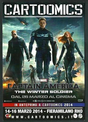 Cartoomics - 2014 Exhibition / Cinema Invitation Card