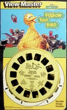 Sesame Street Follow That Bird 3D View-Master 3 Reel Packet