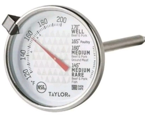 Taylor 3 Piece Roasting Set Meat Thermometer Twine Cheesecloth~NEW - Picture 2 of 5