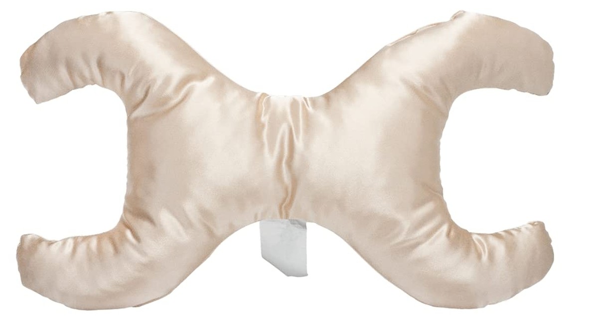 Save My Face LaPetite White 100 Cotton Support Pillow With