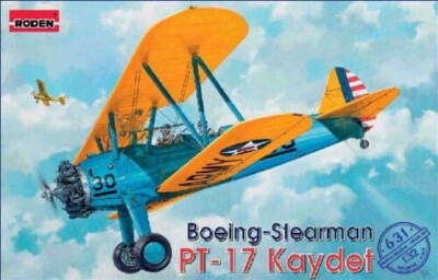 1/32 RODEN RD-631 Boeing Stearman PT-17 Kaydet Plastic model kit