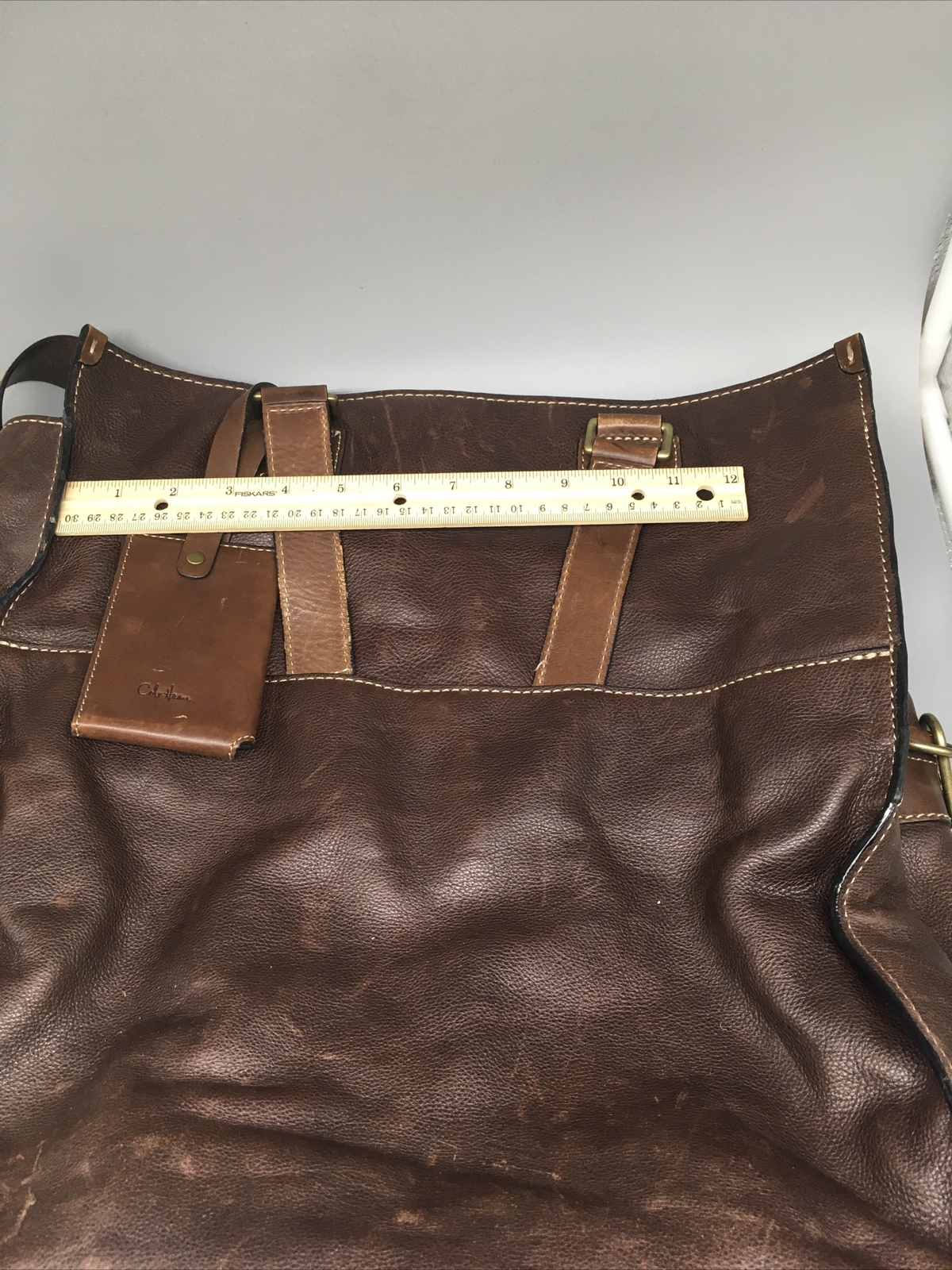 Cole Haan Large Leather Travel or Business Two St… - image 2