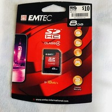 Emtec Sdhc Classic 4 New In Packaging