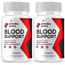 (2 Pack) Natural Glyco Glycogen Support Supplement, NaturalGlyco (120 Capsules)