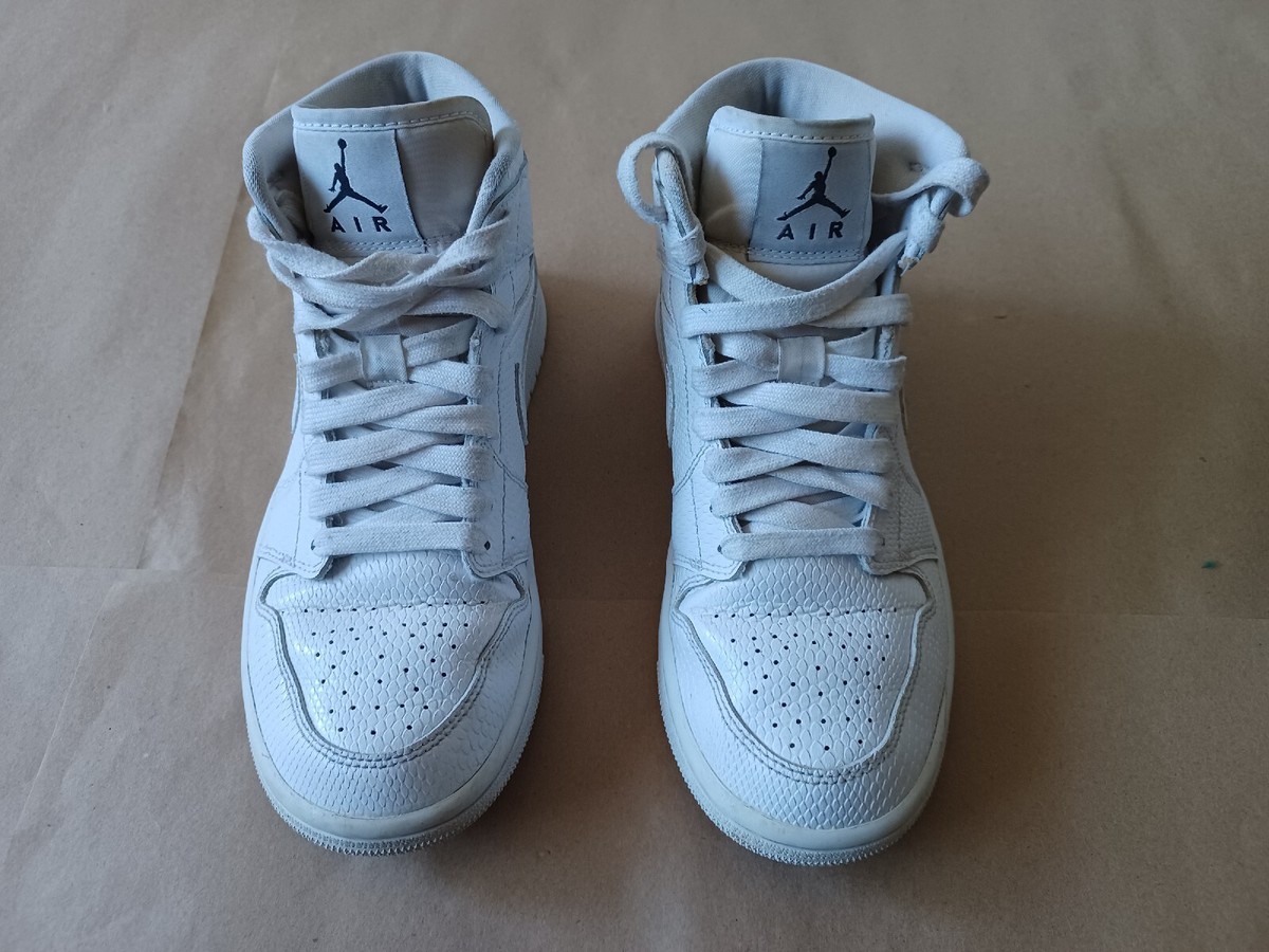 Size 6.5 Jordan Nike White Snakeskin | eBay display picture 2