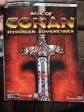 Age of Conan Hyborian Adventures Official Strategy Guide Brady PC Eidos