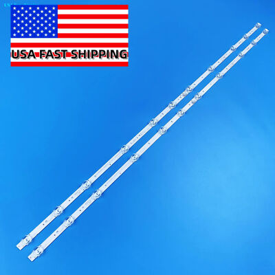 LED Backlight Strips(4) For TCL 43S425 43S423 43S421 Thomson 43UC6306T GiC43LB32